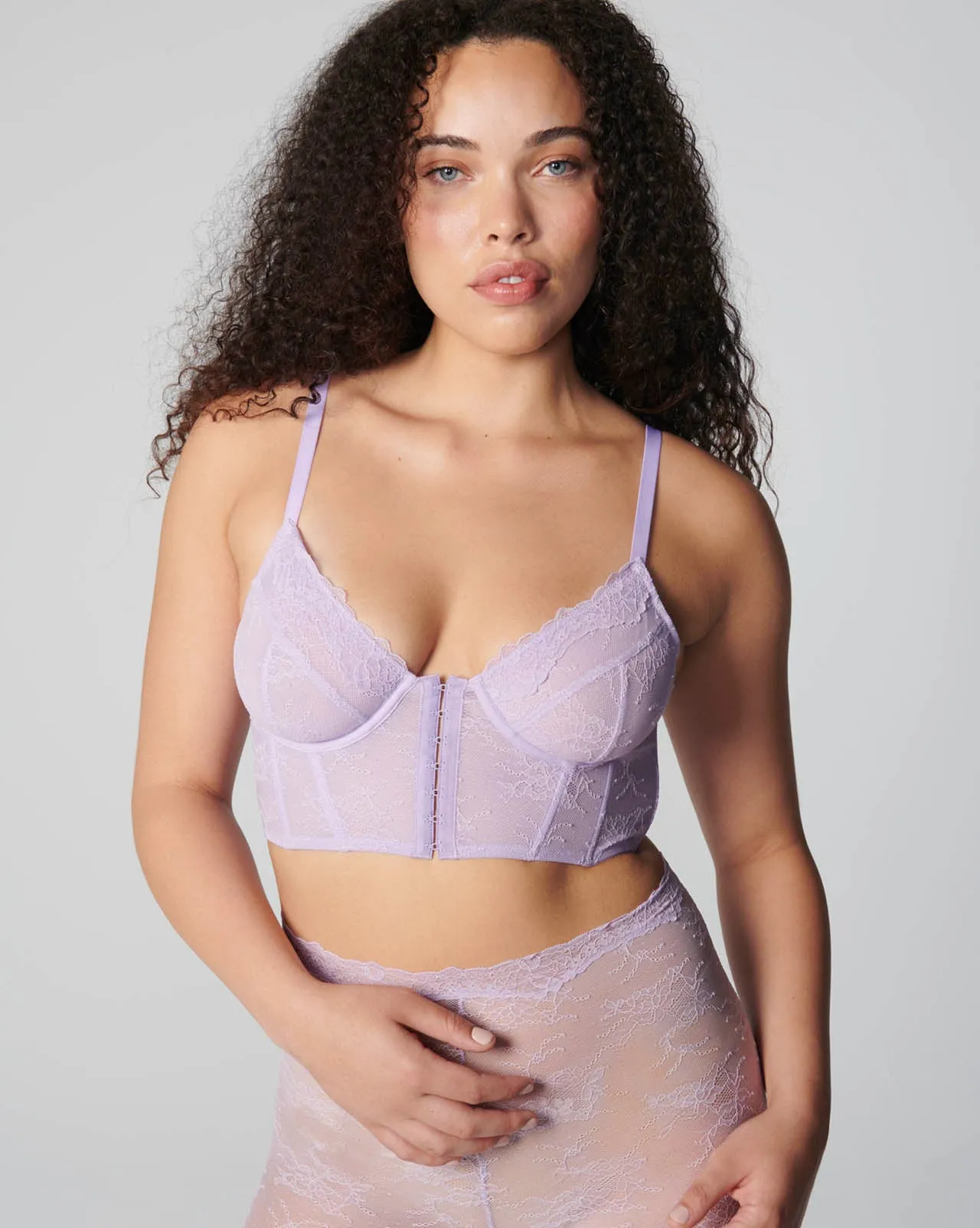 Lace Crush Bustier