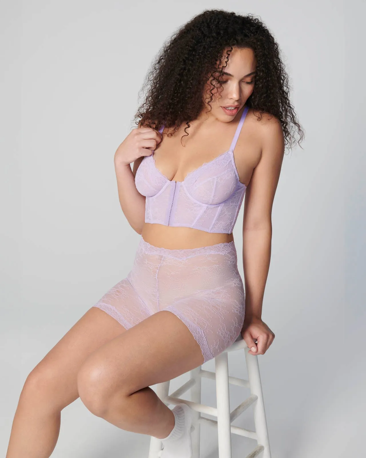 Lace Crush Bustier