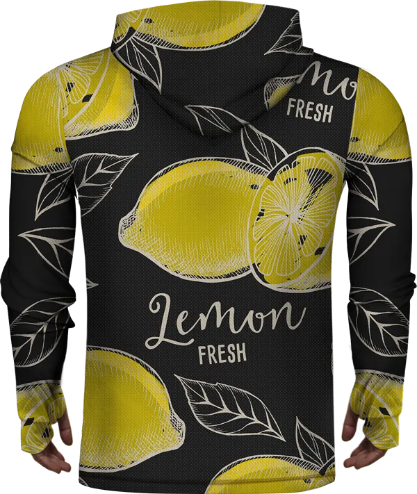 LEMON YELLOW A LIGHTWEIGHT SUN HOODIE