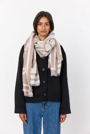 LR-HARTLEY 1 Scarf Brown