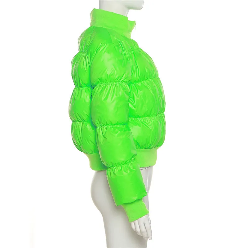 MB FASHION Chic Quilted Puffer Jacket 1539AT