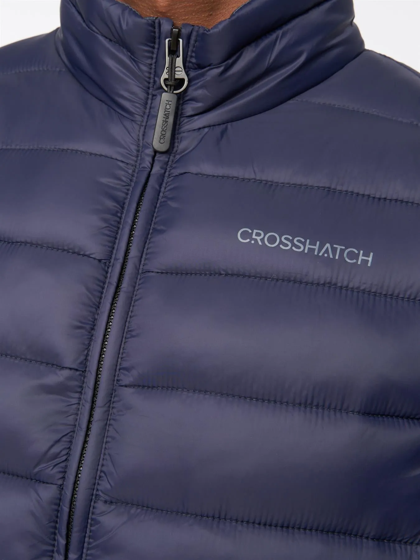 Mens Gattering Gilet Navy