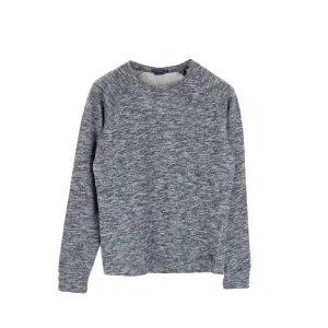 Men's Twist-Knit Sweatshirt,Navy