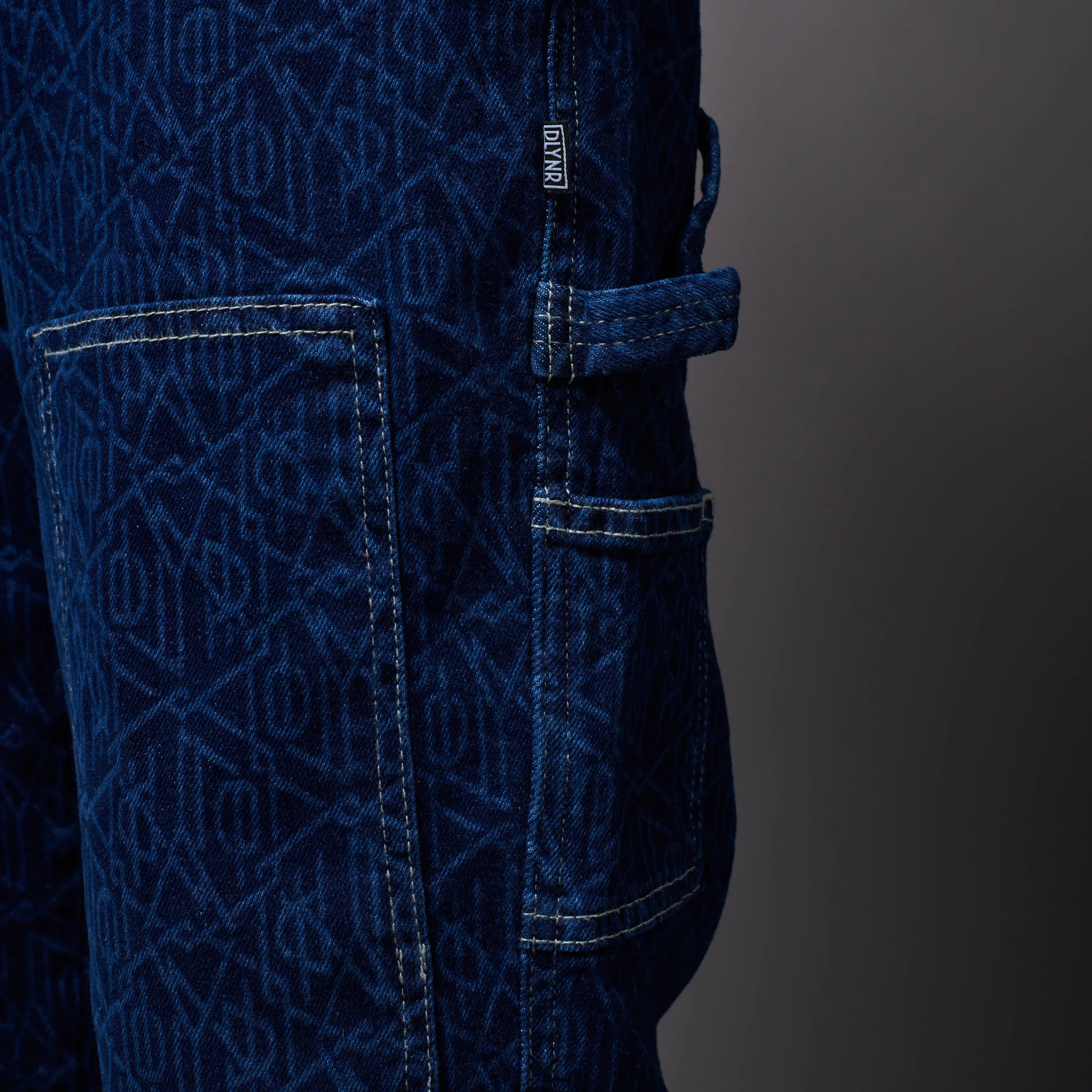 Monogram Laser Carpenter Pants