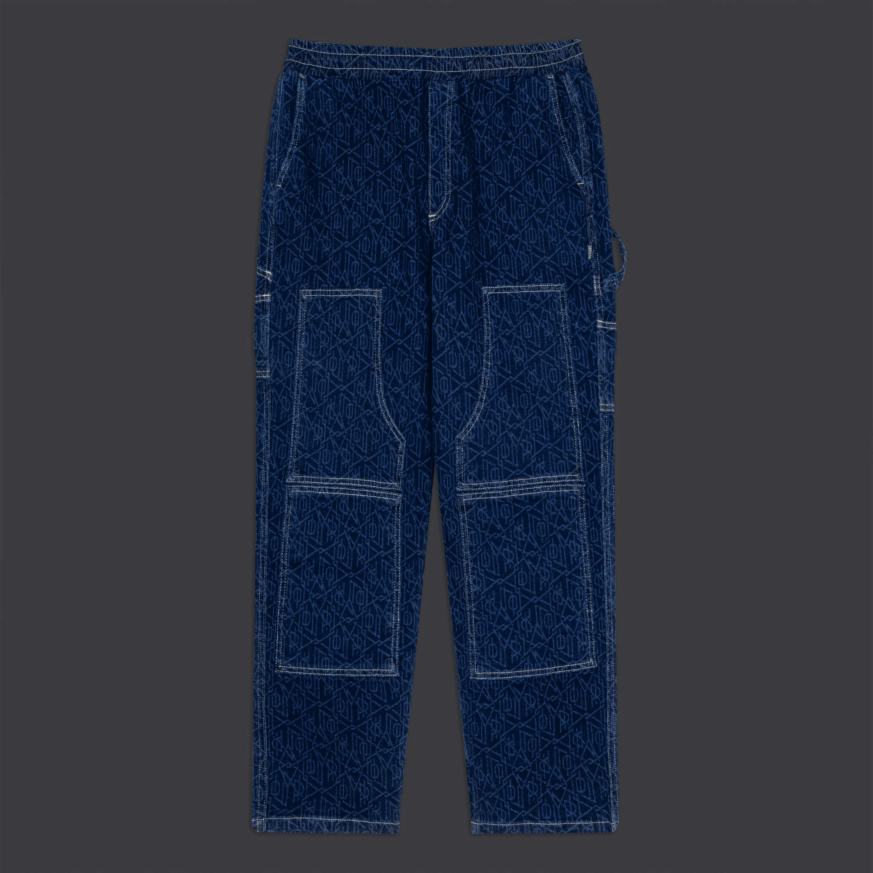 Monogram Laser Carpenter Pants