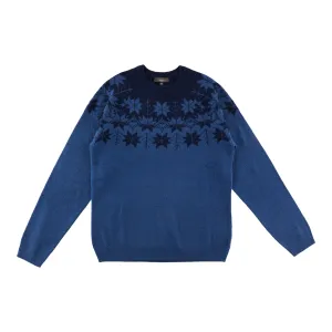 Mountain Ridge Men's Fairisle Crew Neck Sweater