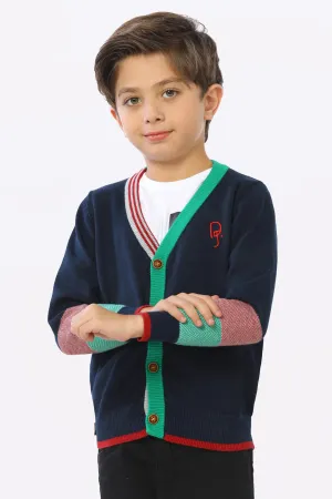 Navy Blue Boys Sweaters