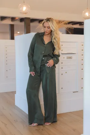 Olive Oasis Pants Set