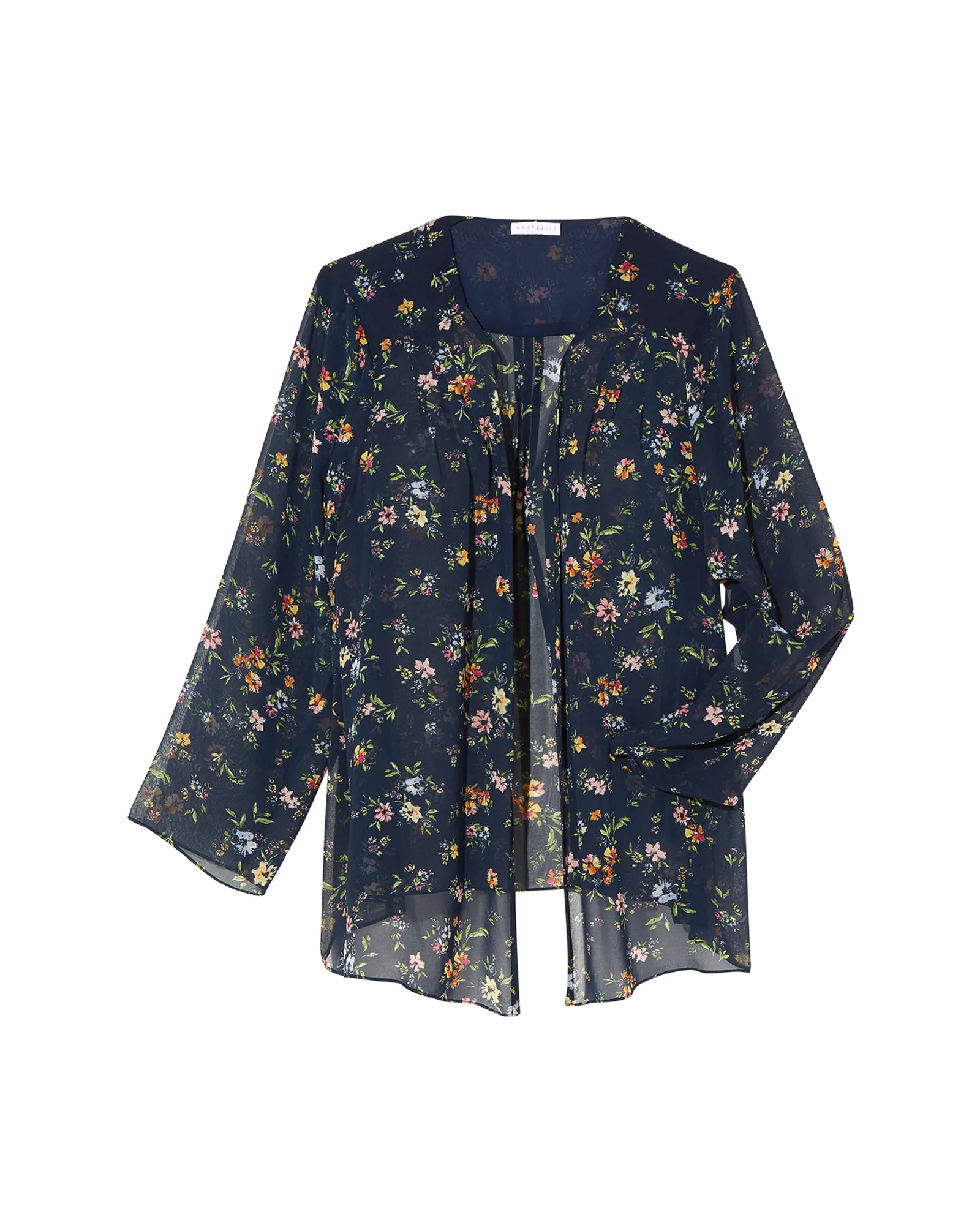 Posey Kimono | Navy / Red