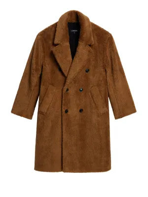 Presley Pile Coat / Chipmunk