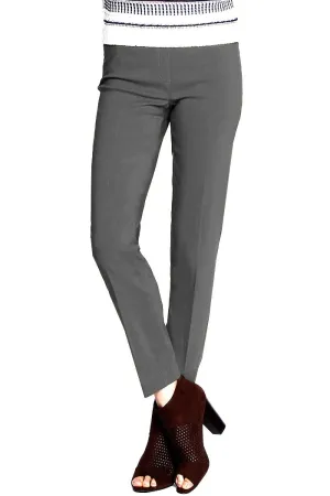 Pull On Ankle Pants W/ Front Pockets