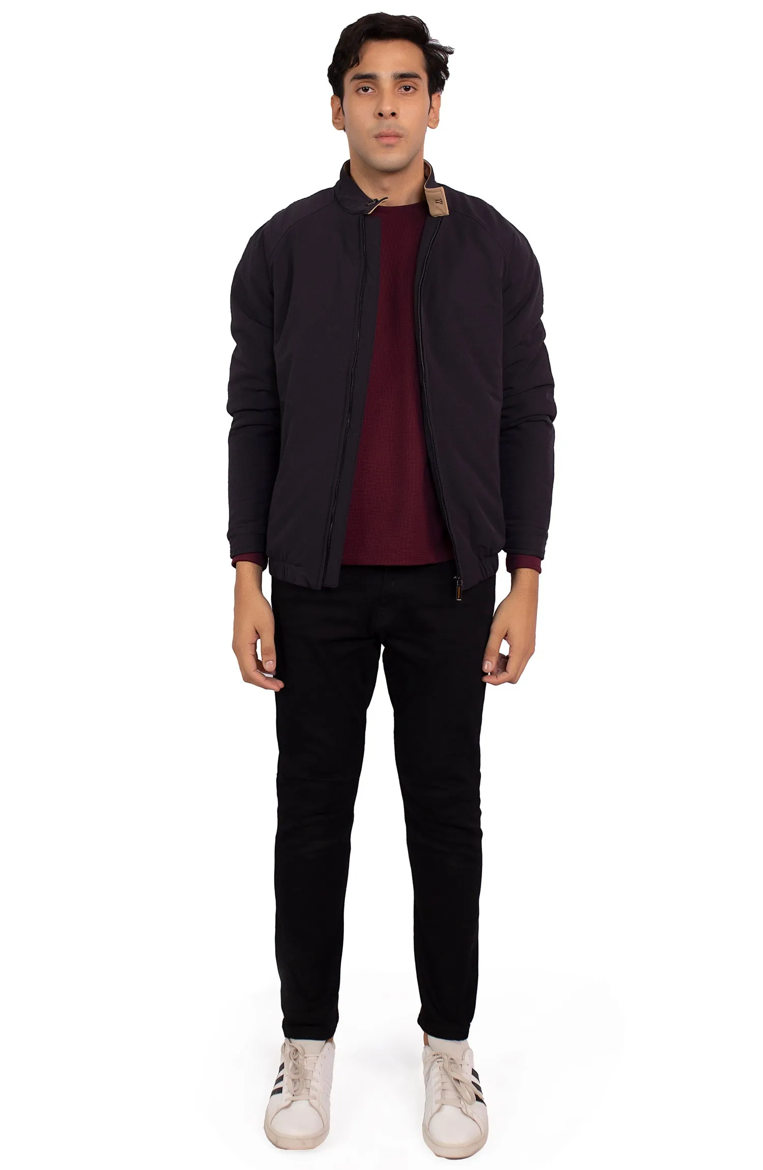 Raglan Button Lock Jacket