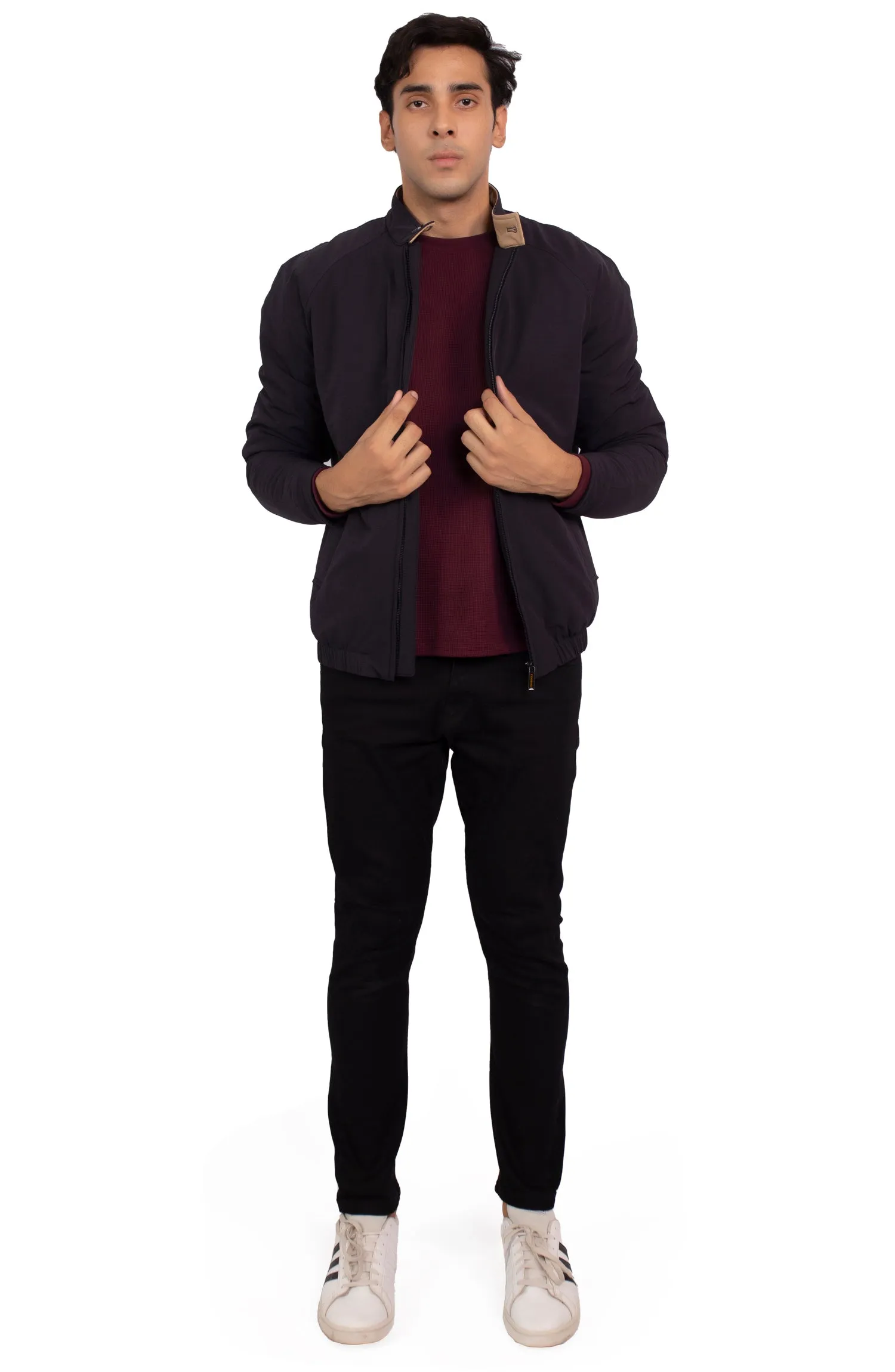 Raglan Button Lock Jacket
