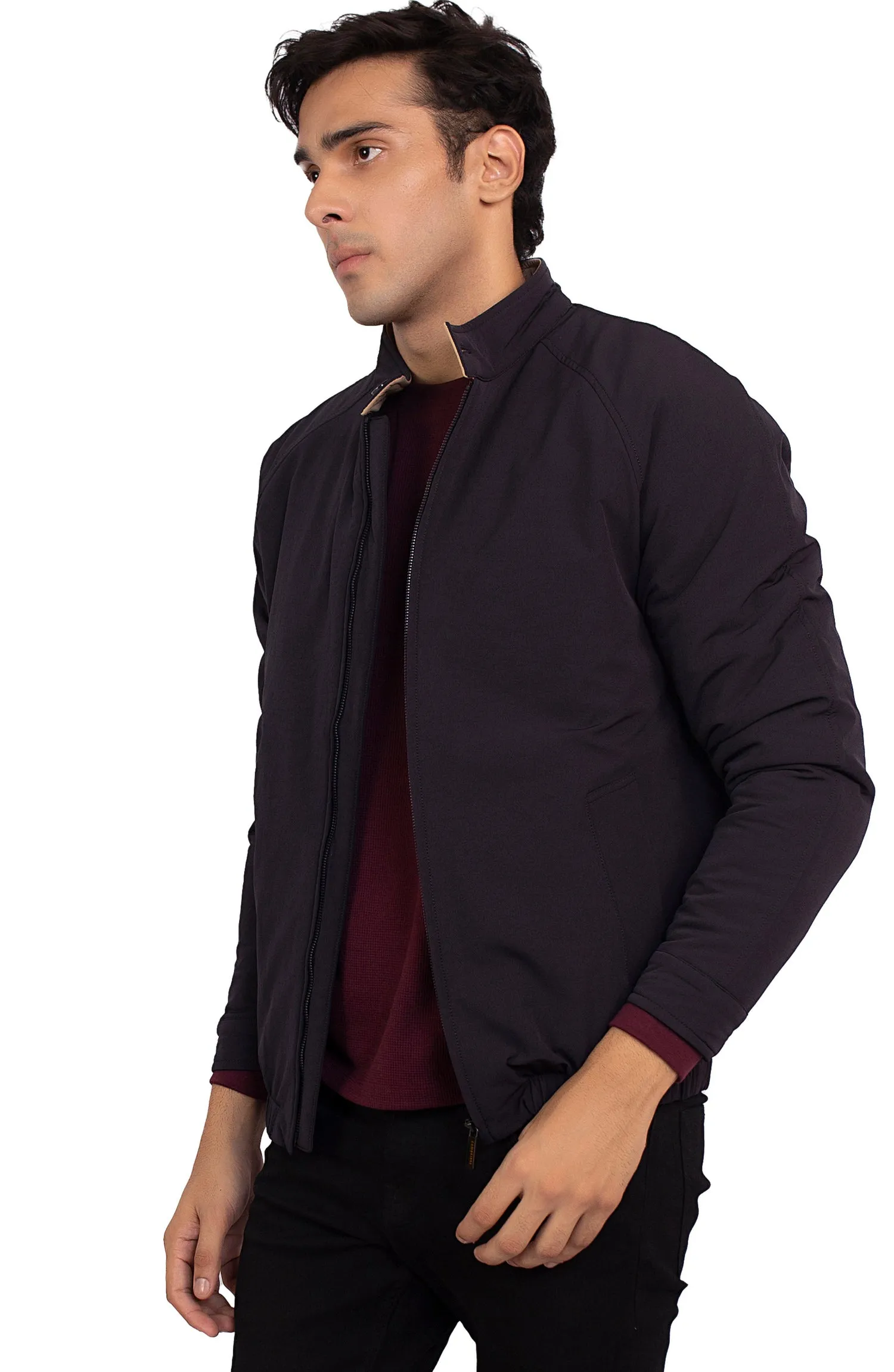 Raglan Button Lock Jacket