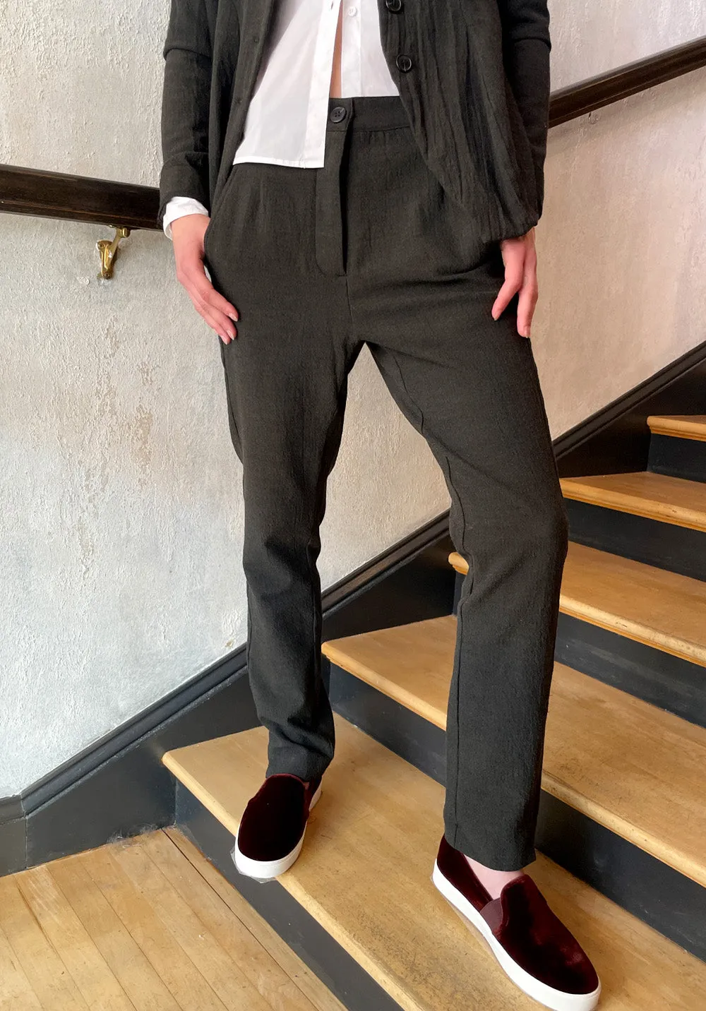 Regular Fit Pant - Teal