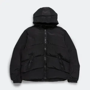 Ripstop Puffer Jacket - Black