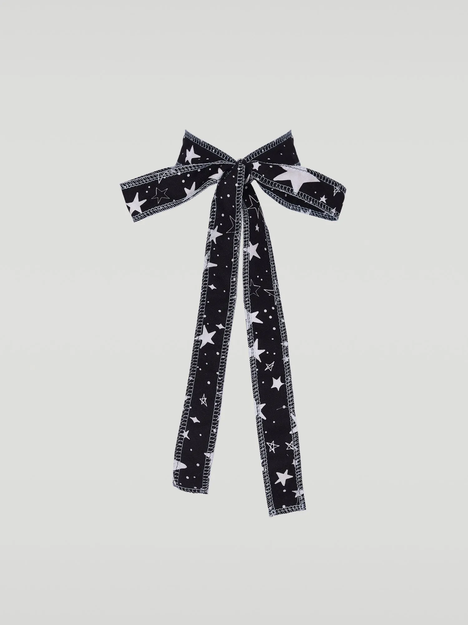Serged Ribbon Lace - Star Print