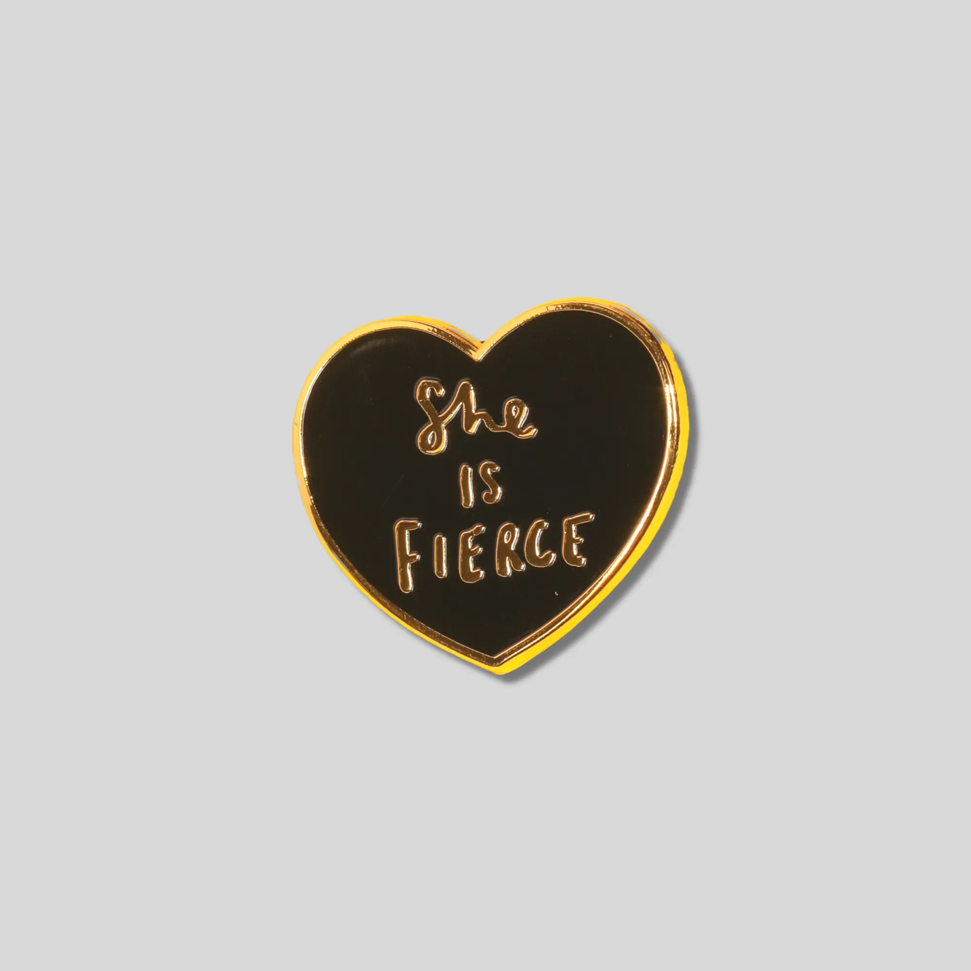 She is Fierce Enamel Pin
