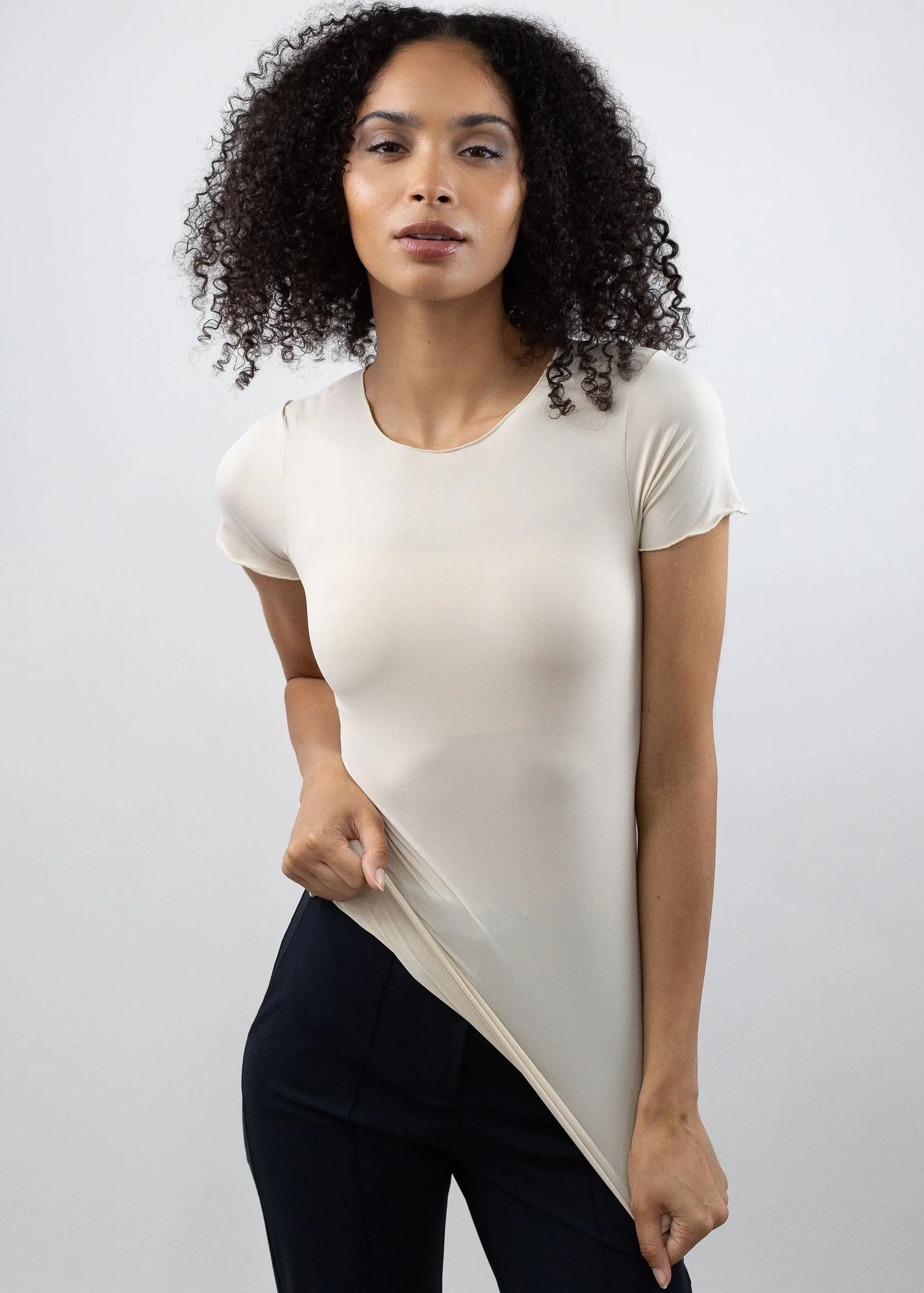 Short Sleeve Crew Neck