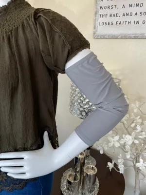 Sleeve Extensions - Gray.2