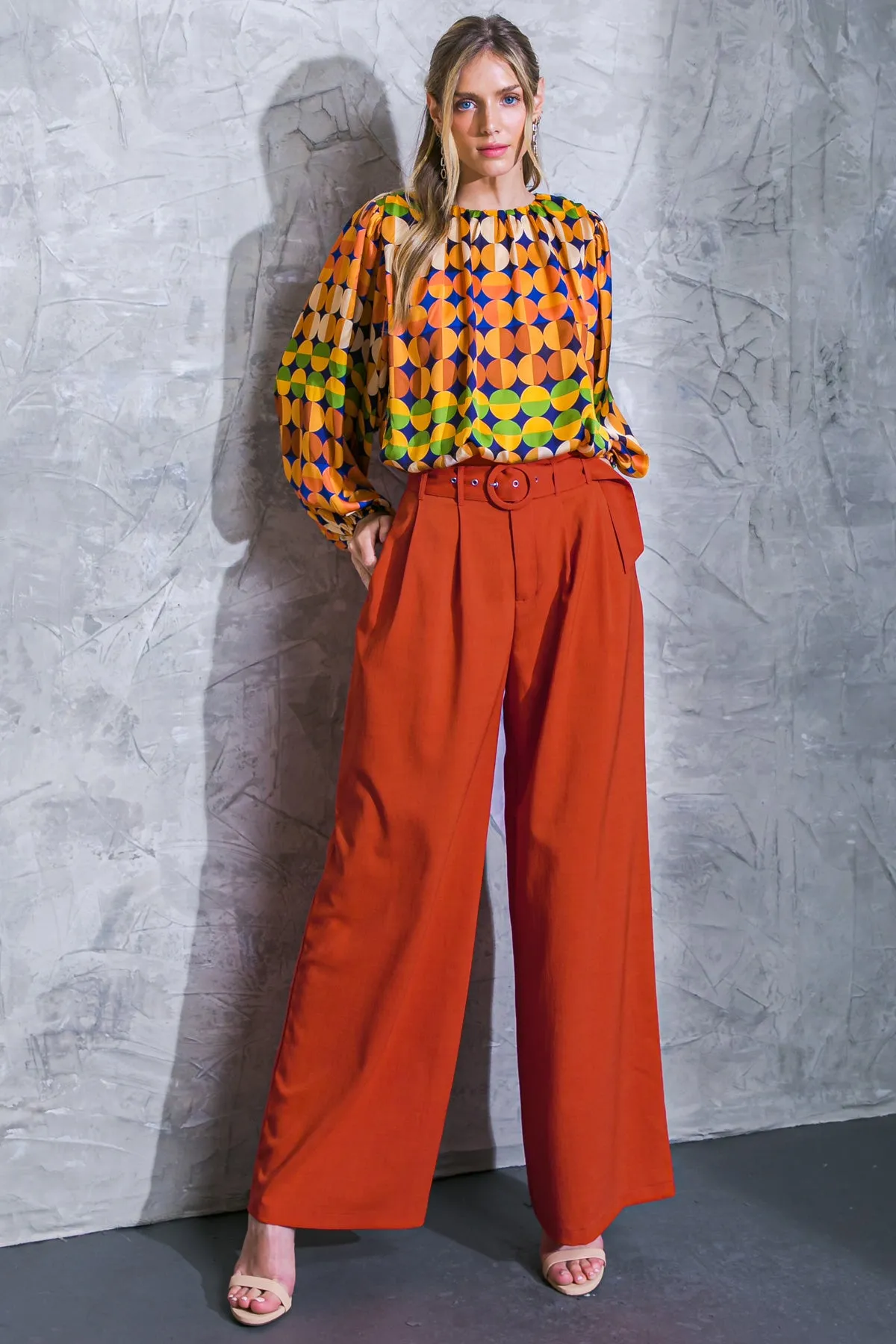 STARE DOWN THE PAST WOVEN PANTS