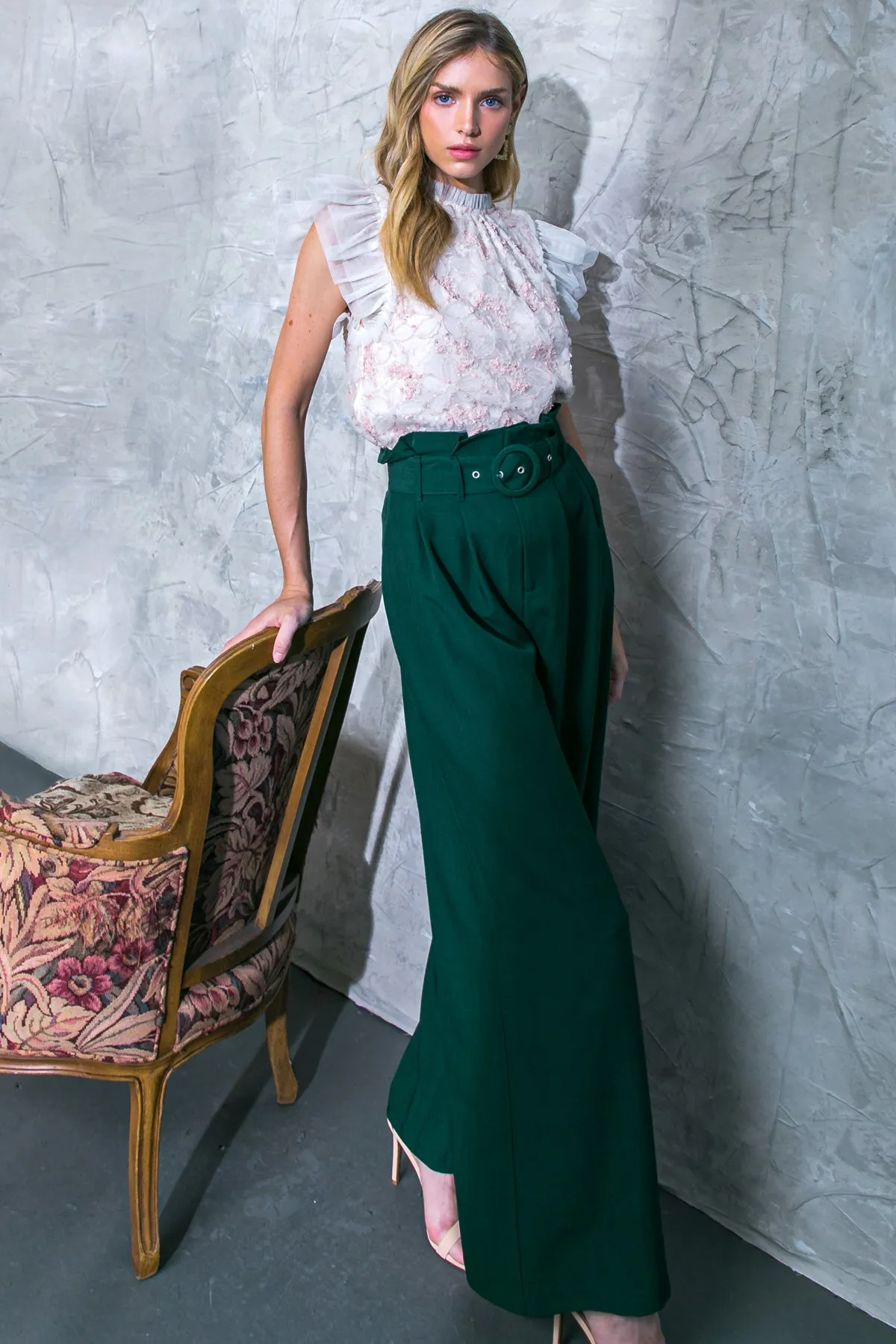 STARE DOWN THE PAST WOVEN PANTS