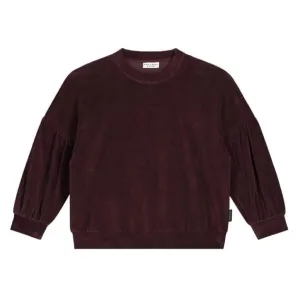 Sweater Marant Velour Deep Mahogany