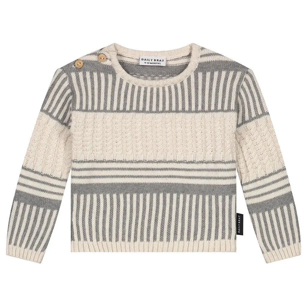 Sweater Mini Knitted Ivory
