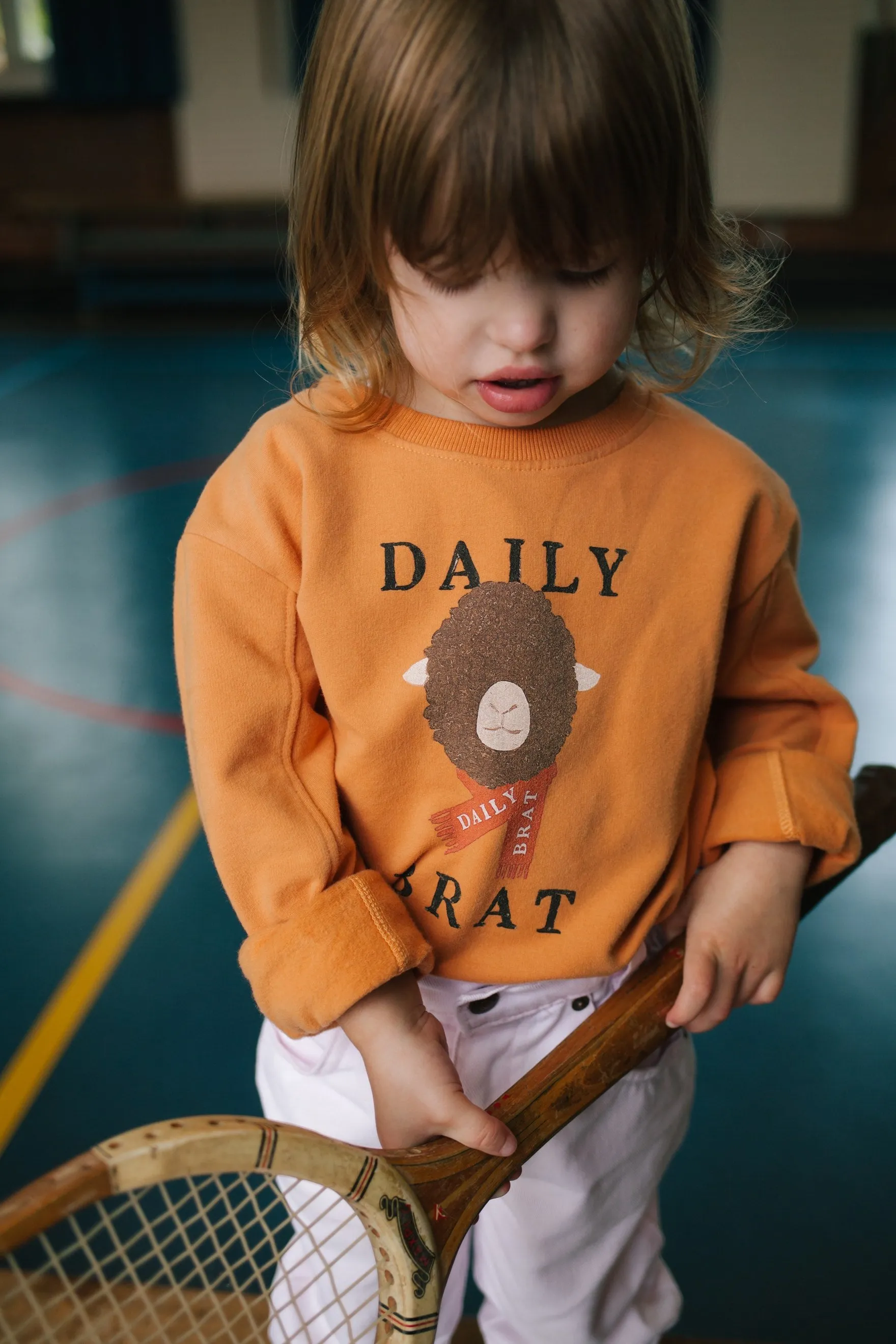 Sweater Silly Sheep Orange