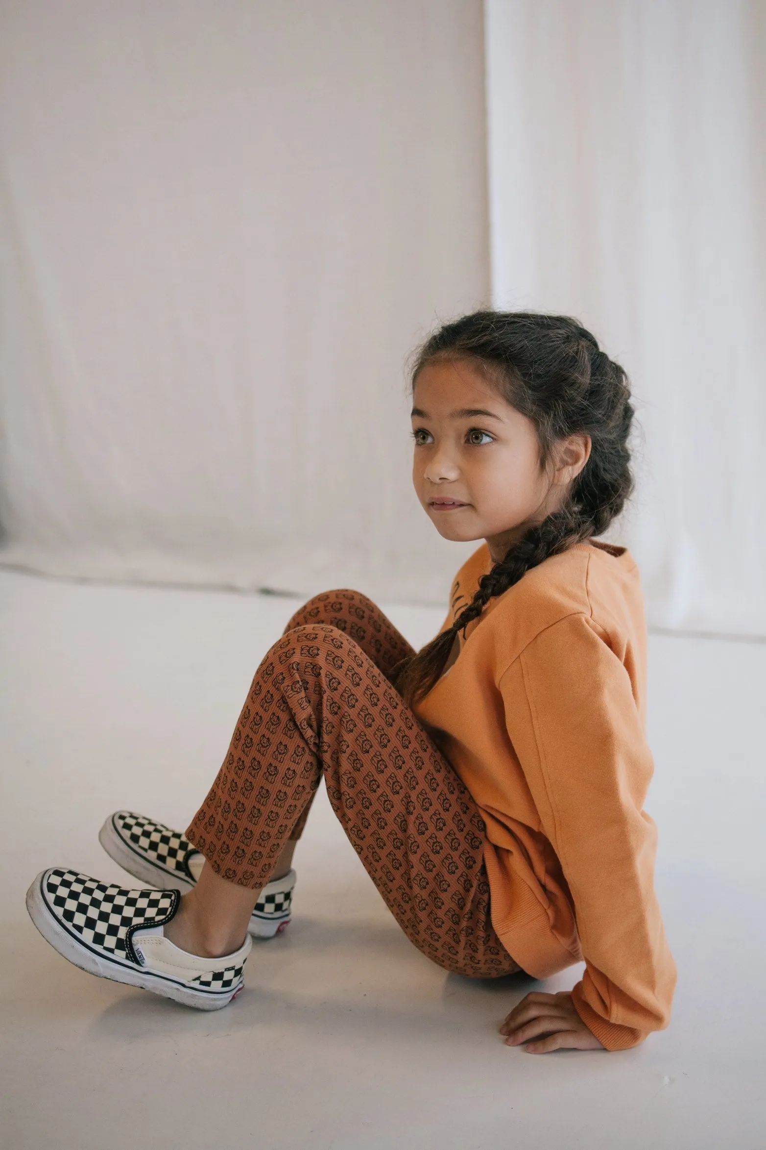 Sweater Silly Sheep Orange
