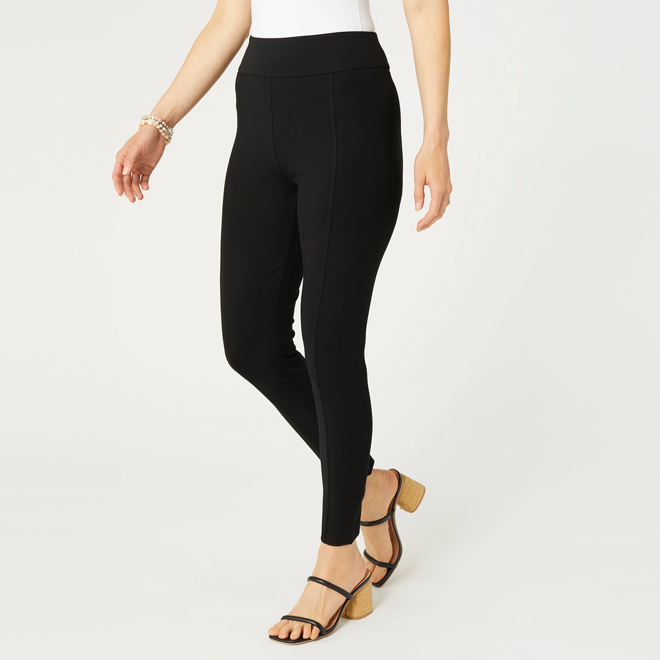 The Perfect Ponte Ankle Pant - Black - Final Sale