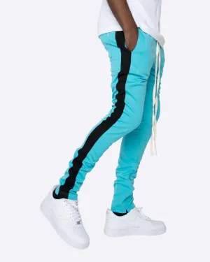 Track Pants In Teal/Black