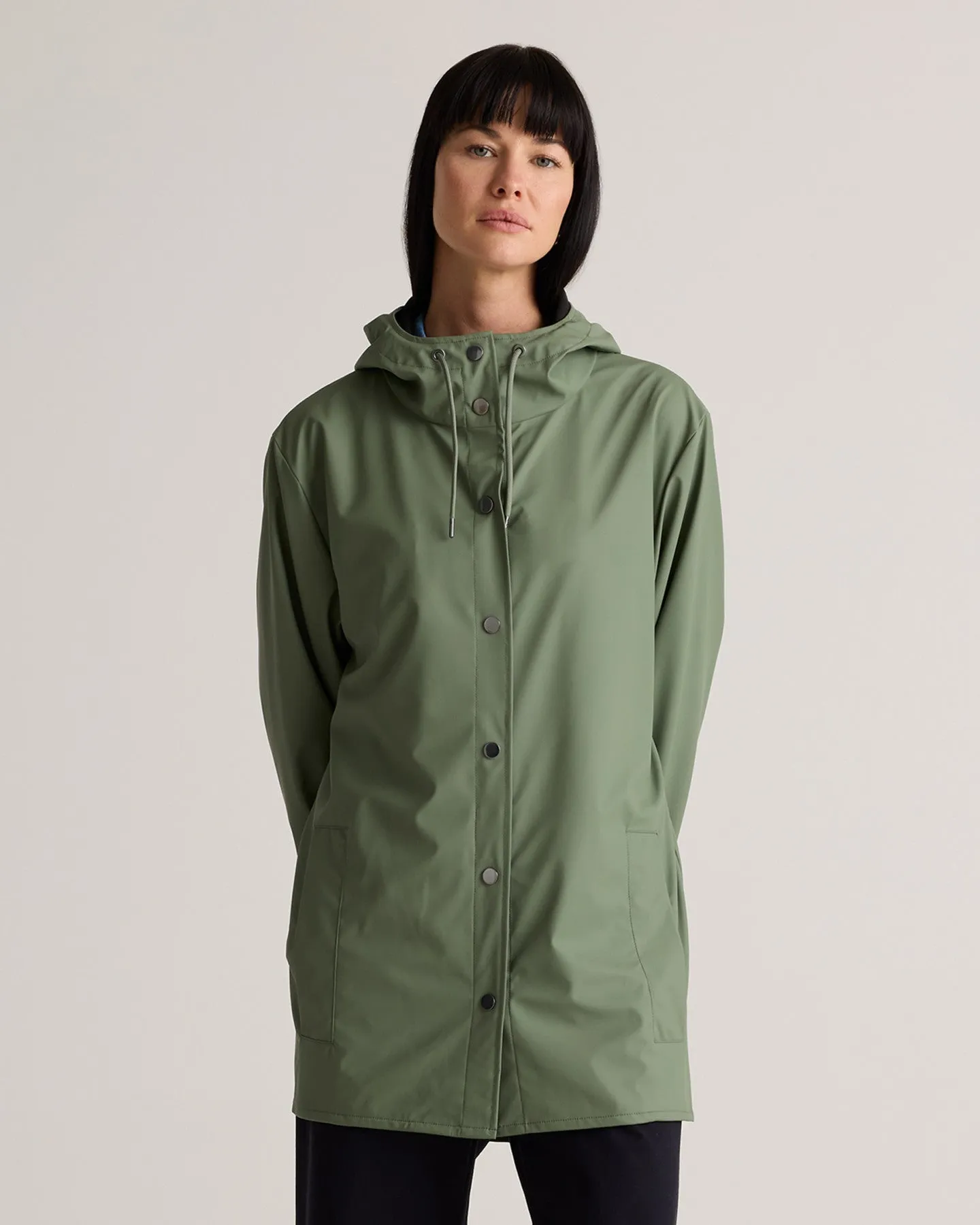 Waterproof Rubberized Rain Jacket