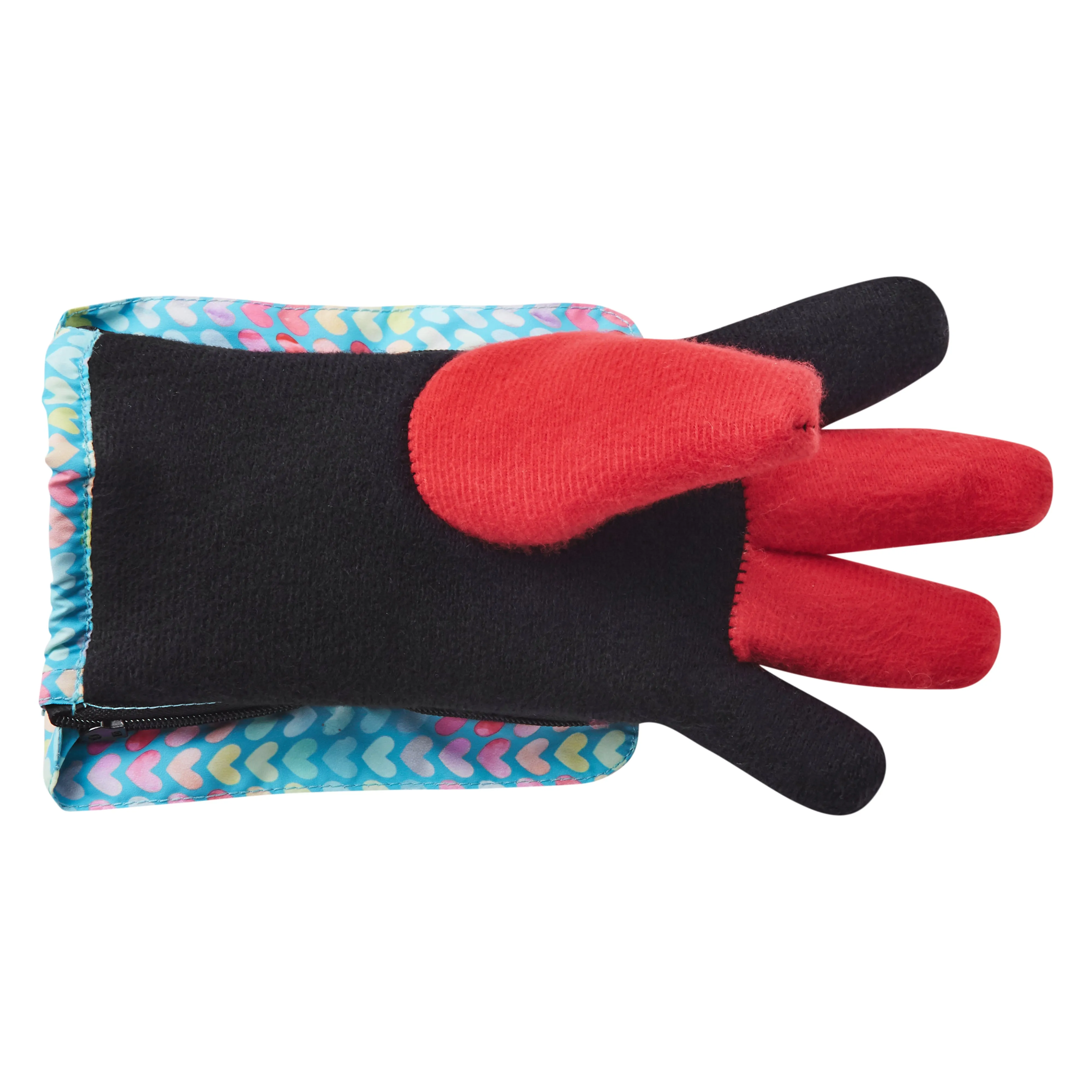 Winter & Ski Glove powered by ZIPGLOVE™ TECHNOLOGY | Aqua Hearts