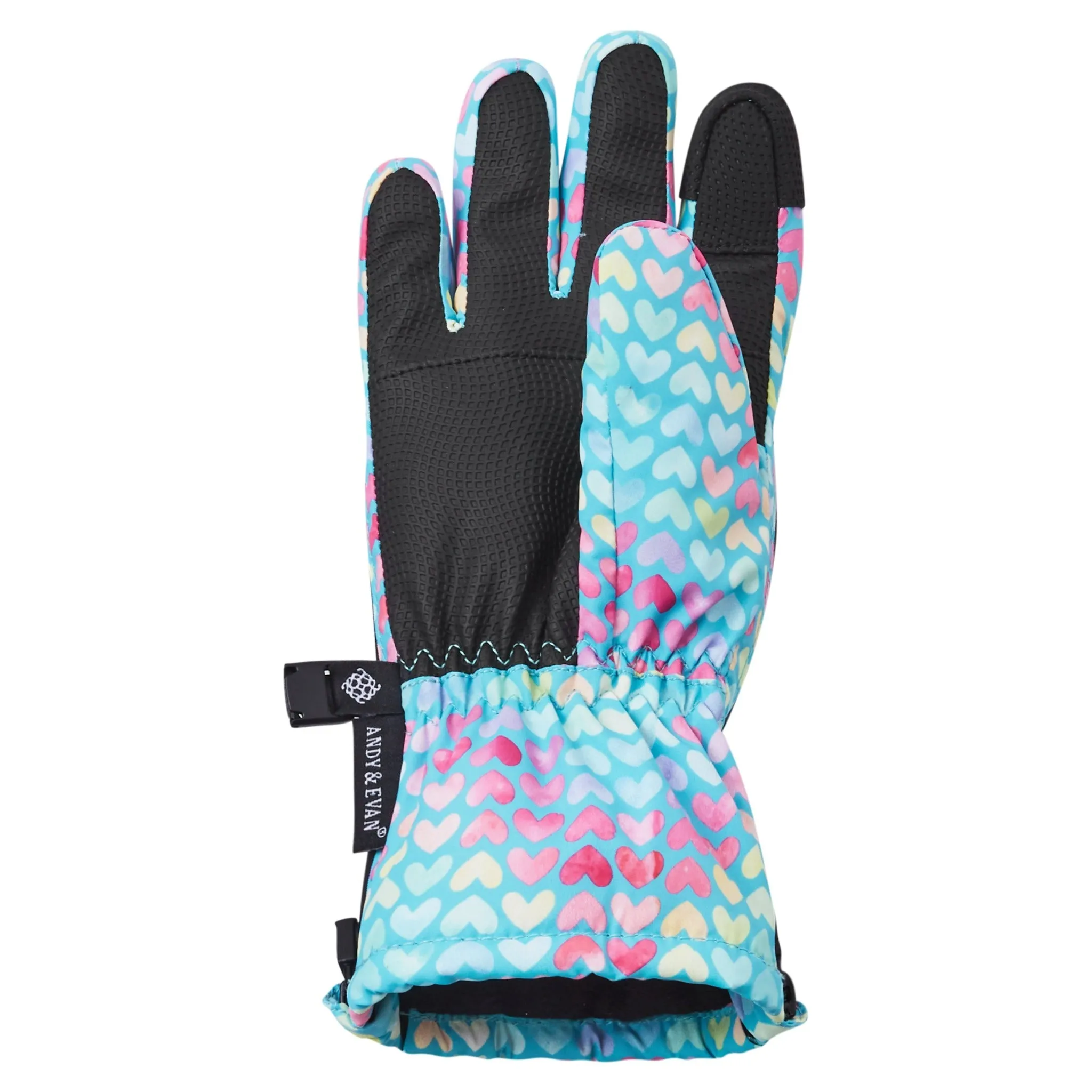 Winter & Ski Glove powered by ZIPGLOVE™ TECHNOLOGY | Aqua Hearts